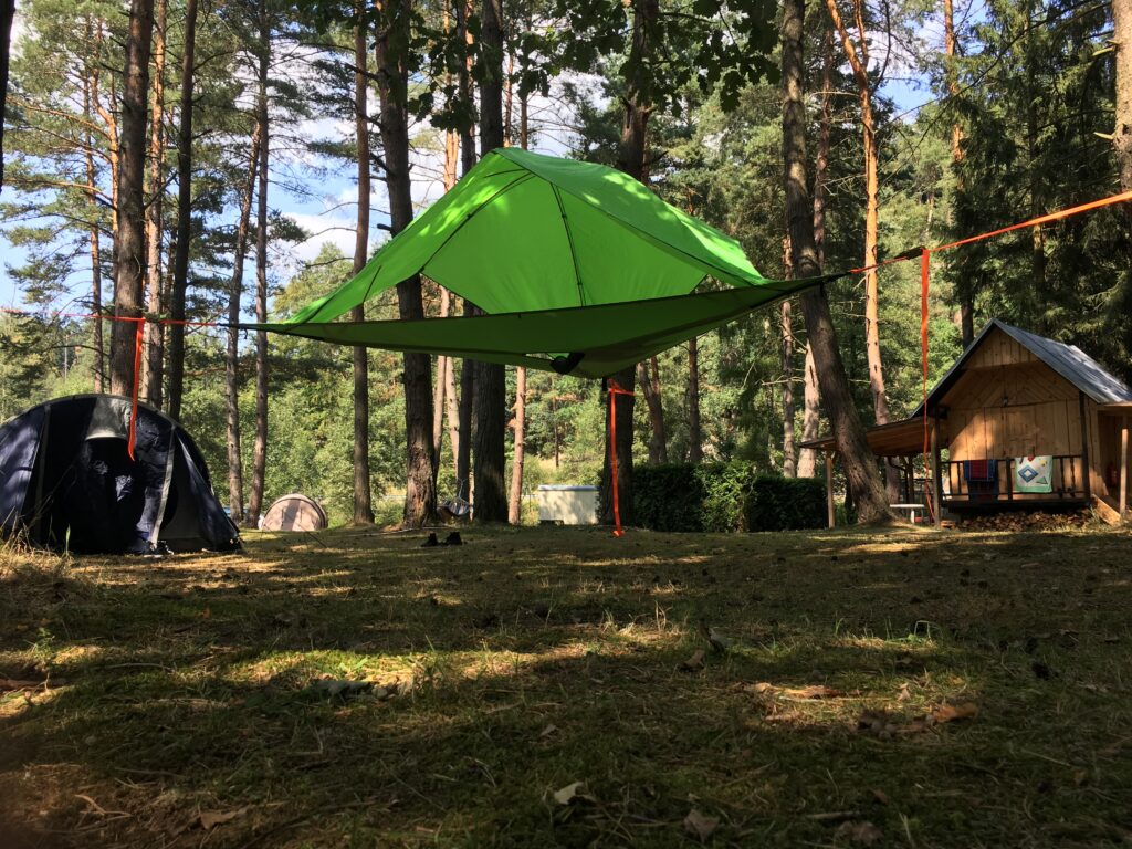 Kemp camp Sušice stan Šumava, volné noci